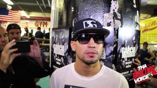 Garcia Willing to rematch Khan or Fight Brook Says Hell only go to UK to Visit [upl. by Elocyn]