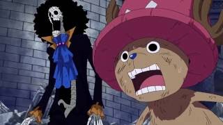 One Piece  Luffy Defeats Gecko Moria  English Dub [upl. by Yesnik689]