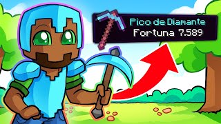 MINECRAFT pero LOS ENCANTAMIENTOS ESTÁN CHETADOS 😱💎 [upl. by Huberty402]