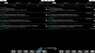 Limosys Driver App Double Broadcast Comparison [upl. by Gnov]