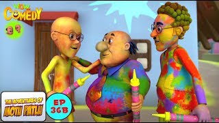 Holi  Motu Patlu in Hindi  3D Animated cartoon series for kids  As on Nickelodeon [upl. by Barvick427]