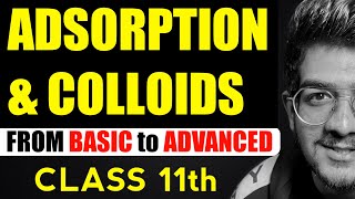 adsorption and colloid class 11 one shot  MAHARASHTRA BOARD  Ajay Shaha  2023  2024 [upl. by Annaes]