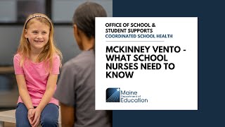 McKinney Vento  What School Nurses Need to Know [upl. by Annekam]