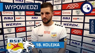 BSF ABJ Bochnia  Dreman Opole Komprachcice 30  WYPOWIEDZI  18 kolejka 202324 [upl. by Isabea]