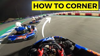 How to CORNER in Karting tips for beginners [upl. by Akemhs340]