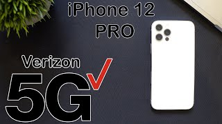 iPhone 12 Pro quottruequot 5G speed test on Verizons nationwide 5G [upl. by Godart]