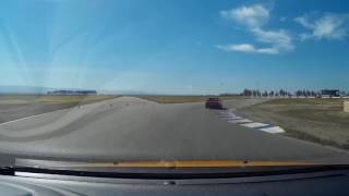 Ford Focus ST Blown Charge Pipe Passing at Buttonwillow [upl. by Rebme]