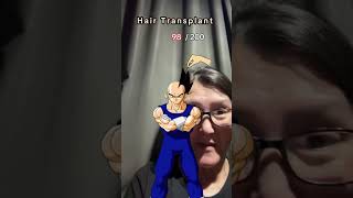 Vegeta Hair vegeta games gameshorts [upl. by Eldoree]