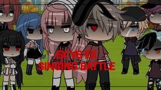 Gacha Life Ex vs Ex singing battle Part 13 Gacha Life  Singing battle [upl. by Bully]