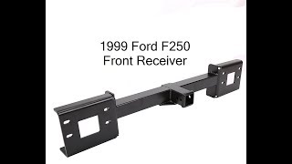 1999 Ford F250 front receiver installaton [upl. by Gile]