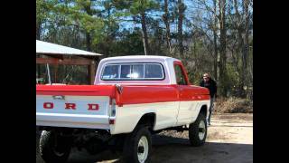 1972 Ford F250 High Boy 4X4 [upl. by Anahsit]