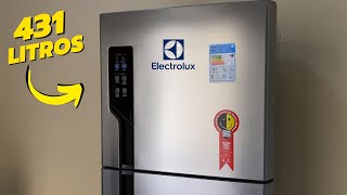 GELADEIRAREFRIGERADOR ELECTROLUX Frost Free TF55S de 431 Litros VALE A PENA Análise Completa [upl. by Noyk674]