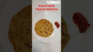 Tikkar Paratha  Street Food ytshorts youtubeshorts [upl. by Tolland]