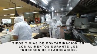 Tipos de Contaminación en los alimentos Manual del Manipulador de Alimentos [upl. by Friedly]