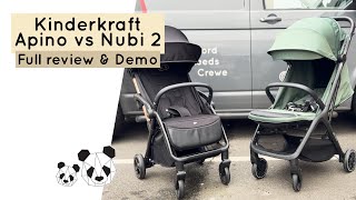 NEW Kinderkraft Apino vs Kinderkraft Nubi 2  FULL REVIEW amp DEMO [upl. by Crissy615]