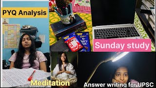 Ultimate UPSC Sunday Routine PYQ amp Revision ✍️📖 civilserviceexam [upl. by Pownall]