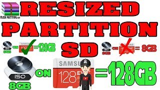 ETENDRE PARTITION SD  RESIZE PARTITION SD RECALBOX BATOCERA RETROPIE NO GPARTED [upl. by Evilc731]