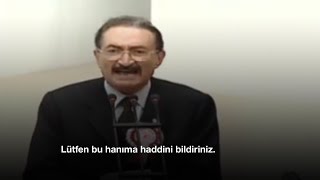 Utanç görüntüleri Bülent Ecevit TBMM’den Merve Kavakçıyı böyle kovdu [upl. by Ztnaj]