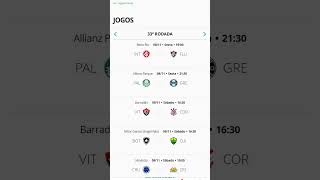 Poixmo jogos 33 rodada mada agora [upl. by Airdnaid911]