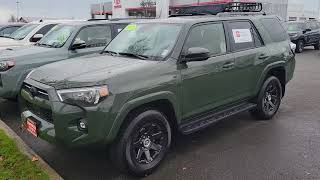 PreOwned 2022 Toyota 4Runner Trail Edition in Army Green [upl. by Anit]