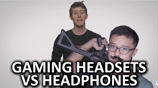 Gaming Headsets vs Headphones As Fast As Possible [upl. by Launce367]