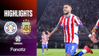 Paraguay vs Argentina 21  Highlights  World Cup Qualifiers 2026 [upl. by Nylyahs]