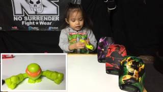 Teenage Mutant Ninja Turtles Mashems Fist Flyers Target Pack Opening and Review [upl. by Agathy]