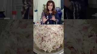 🤔Sadia Imam ne bataya tali hui pyaz banany ka tarika  how to make brown onions recipe shorts​ [upl. by Baptist]