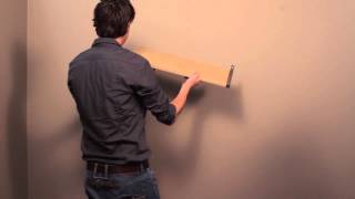 HOW TO einen modernen Duraline Regalhalter an der Wand montieren  Deutsch [upl. by Nnaeilsel]