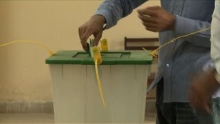 Voting begins in historic Pakistan elections [upl. by Freiman]