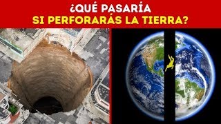 ¿Qué pasaría si perforas un agujero a través de la Tierra y saltas dentro de él [upl. by Lehman]