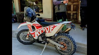 Probando la Kove 450 Rally Enduro Nanegalito Selva Alegre Minas [upl. by Itnuahsa]