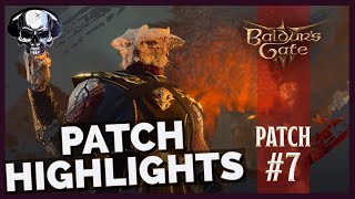 Baldurs Gate 3 Patch 7 Highlights [upl. by Romney444]