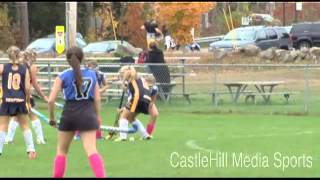 Girls Middle School Field Hockey Lurgio Lions vs Merrimack Hatchets 101613 [upl. by Enimasaj]