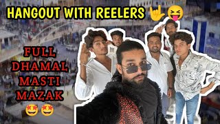 HANGOUT WITH REELERS 🤟😝  NANDED WALE VLOGS [upl. by Nnaeilsel386]