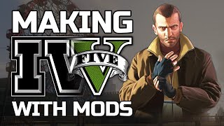 Making GTA 4 More Like GTA 5 With Mods [upl. by Tatman218]