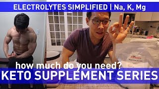 How I Do Electrolytes  KETO SUPPLEMENT SERIES  Sodium Potassium Magnesium Simplified [upl. by Attekram9]