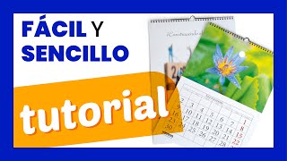 🗓️ Aprende a hacer PASO A PASO CALENDARIOS de espiral WIREO profesionales para PARED¡ Con COLGADOR [upl. by Llezniuq112]