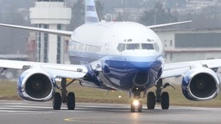 Boeing 7378EQ BBJ2 Take Off at Airport BernBelp  Special Livery [upl. by Felix]