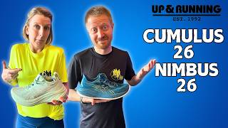 We tried the Asics Nimbus 26 amp Cumulus 26 with Up amp Running [upl. by Shuma]