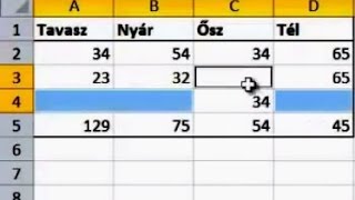 Excel trükkök  Trükk 2  Szétszórt üres cellák gyors kitöltése azonos értékkel [upl. by Mahan]