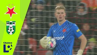 Chance Liga Highlights SK Slavia Praha vs MFK Karviná 51 15 kolo [upl. by Alaekim484]