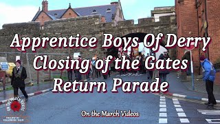 ABOD Closing of the Gates Return parade 2024 [upl. by Libb]