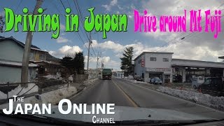 Driving in Japan Winter Drive around Mt Fuji [upl. by Candide]