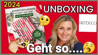 ARTDECO ADVENTSKALENDER UNBOXING 2024 [upl. by Seltzer401]