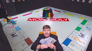 Giant Monopoly Game Played With Real Money [upl. by Inilam11]