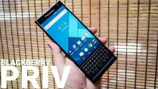 BlackBerry Priv review [upl. by Ynittirb]