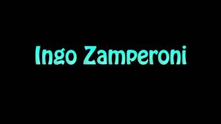 Learn How To Pronounce Ingo Zamperoni [upl. by Obnukotalo]