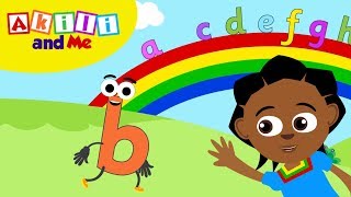 Meet Letter B  Learn the Alphabet with Akili  Cartoons for Preschoolers [upl. by Caprice]