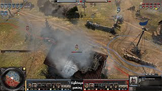 COH2 1v1 Maxtasy OK vs GeneralPolkovnik SU [upl. by Anitap]